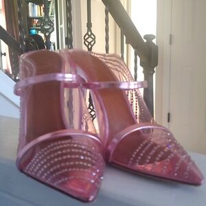 Malone Souliers PVC Printed Mules Women's Size: 8 | US8, IT38